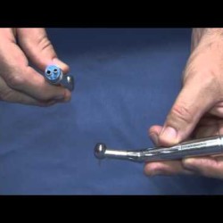 Oiling a Dental Handpiece